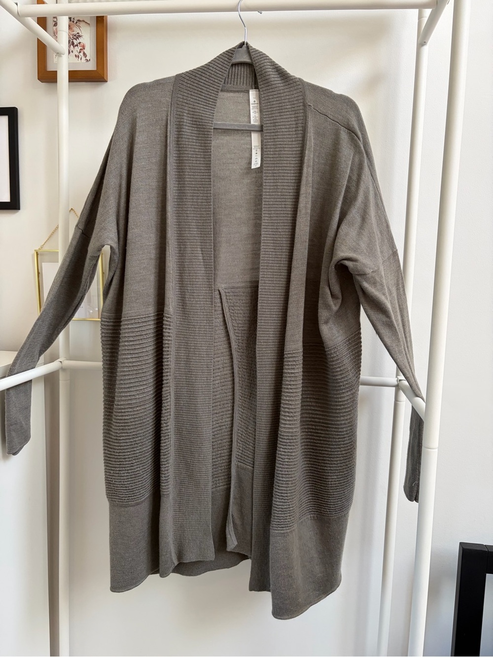 lululemon athletica Long Open-Front Cardigan